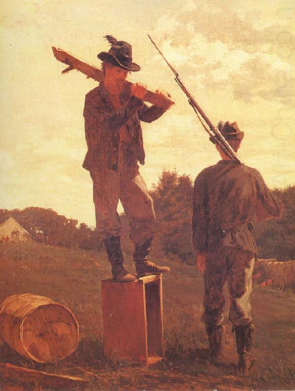 Punishment for intoxication, Winslow Homer